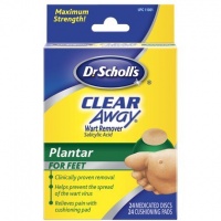 Dr. Scholl's Plantar Wart Removal System-24 ct. Dr. Scholl's Plantar Wart Removal System-24 ct.