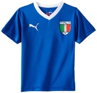 Puma - Kids Boys 2-7 Italy Tee, Blue, 6 Puma - Kids Boys 2-7 Italy Tee, Blue, 6