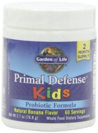 Garden Of Life Primal Defense Kids, 76.8-Grams Plastic Jar Garden Of Life Primal Defense Kids, 76.8-Grams Plastic Jar