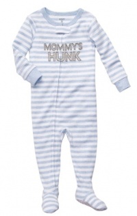 Carter's Boys Raccoon Jersey 1 Pc Footed Sleeper Pjs Carter's Boys Raccoon Jersey 1 Pc Footed Sleeper Pjs