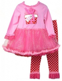 Rare Editions Toddler Birthday Girl Tutu Legging Set-4 Toddler Rare Editions Toddler Birthday Girl Tutu Legging Set-4 Toddler