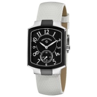 Philip Stein Women's 21TB-FB-ZW Classic White Lizard Leather Strap Watch