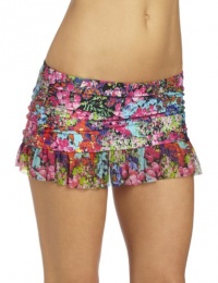 Kenneth Cole Reaction Women's True Love Rouched Skirted Swim Pant Kenneth Cole Reaction Women's True Love Rouched Skirted Swim Pant