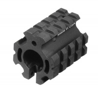 UTG PRO Model 4/15 Low Profile Gas Block Quad Rails UTG PRO Model 4/15 Low Profile Gas Block Quad Rails