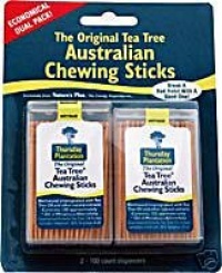 Thursday Plantation Tea Tree Original Chewing Sticks Dual Pack (200 Counts) Thursday Plantation Tea Tree Original Chewing Sticks Dual Pack (200 Counts)