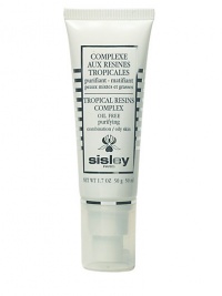 A daily skin care product with clarifying properties for oily and problem skin. Helps to rebalance the skin, normalize excess sebum and visibly tightens enlarged pores. Formulated with tropical resins with purifying and clarifying benefits, combined with plants with skin-softening properties. Improves the appearance of oily and problem skin. 1.7 oz. A daily skin care product with clarifying properties for oily and problem skin. Helps to rebalance the skin, normalize excess sebum and visibly tightens enlarged pores. Formulated with tropical resins with purifying and clarifying benefits, combined with plants with skin-softening properties. Improves the appearance of oily and problem skin. 1.7 oz.