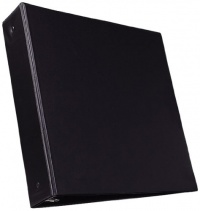 Avery Economy Binder with 2 Inch Round Ring, Black, One Binder (3501) Avery Economy Binder with 2 Inch Round Ring, Black, One Binder (3501)