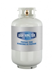 Worthington 303954 30-Pound Steel Propane Cylinder With Type 1 With Overflow Prevention Device Valve Worthington 303954 30-Pound Steel Propane Cylinder With Type 1 With Overflow Prevention Device Valve