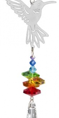 Woodstock Rainbow Makers Crystal Fantasy, Hummingbird, 10-Inch Long Woodstock Rainbow Makers Crystal Fantasy, Hummingbird, 10-Inch Long