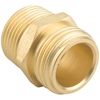 Gilmour 3/4-Inch Brass Double Male Hose Connector 7MH7MP5P Gilmour 3/4-Inch Brass Double Male Hose Connector 7MH7MP5P