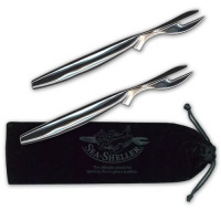 Stainless Steel Sea-Sheller 2-Piece Gift Set for Crab Legs and Lobster Stainless Steel Sea-Sheller 2-Piece Gift Set for Crab Legs and Lobster