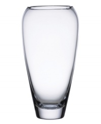 Designed for long, bending stems of French tulips, this Lenox Garden vase celebrates the elegant blooms from top to bottom. Beautiful for any space and shade of bouquet in luminous glass with ample space for fresh water. Designed for long, bending stems of French tulips, this Lenox Garden vase celebrates the elegant blooms from top to bottom. Beautiful for any space and shade of bouquet in luminous glass with ample space for fresh water.