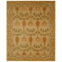 Safavieh Anatolia Collection Handmade Ivory Hand-Spun Wool Area Rug, 5-Feet by 8-Feet Safavieh Anatolia Collection Handmade Ivory Hand-Spun Wool Area Rug, 5-Feet by 8-Feet
