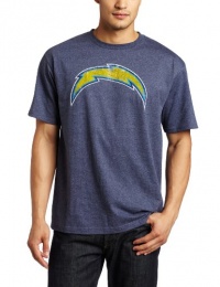 NFL Men's San Diego Chargers Vintage Logo III Short Sleeve Basic Tee NFL Men's San Diego Chargers Vintage Logo III Short Sleeve Basic Tee