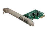 SYBA PCI-Express 2 Ports IEEE 1394A Firewire Card with Header SY-PEX30001 SYBA PCI-Express 2 Ports IEEE 1394A Firewire Card with Header SY-PEX30001