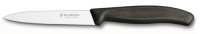 Victorinox Swiss Classic 4-Inch Paring Knife with Spear Tip, Serrated, Black Victorinox Swiss Classic 4-Inch Paring Knife with Spear Tip, Serrated, Black