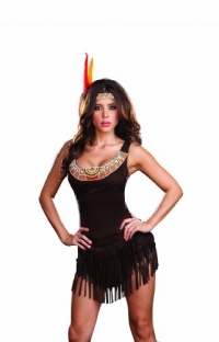 Dreamgirl Women's Native Indian Princess Costume available in PLUS