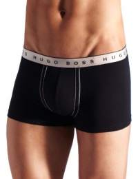 HUGO BOSS Men's Innovation Solid Boxer Brief, Black, Medium