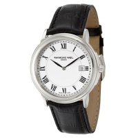 Raymond Weil Men's 54661-Stc-00300 Quartz Stainless Steel White Dial Watch Raymond Weil Men's 54661-Stc-00300 Quartz Stainless Steel White Dial Watch