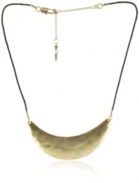 Kenneth Cole New York Gold-Tone Half Moon Frontal Necklace Kenneth Cole New York Gold-Tone Half Moon Frontal Necklace