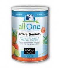All One Powder Multiple Vitamins & Minerals for Active Seniors, 2.3-Pound Can All One Powder Multiple Vitamins & Minerals for Active Seniors, 2.3-Pound Can