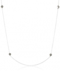 Judith Jack Classics Sterling Silver, Marcasite Strandage Necklace with Stations, 36 Judith Jack Classics Sterling Silver, Marcasite Strandage Necklace with Stations, 36
