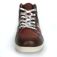 Robins Jean Men Danton Fashion Sneakers (12, Burgundy)
