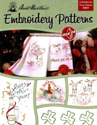 Aunt Martha's A Holiday For Every Season Embroidery Transfer Pattern Book, Over 25 Iron On Patterns Aunt Martha's A Holiday For Every Season Embroidery Transfer Pattern Book, Over 25 Iron On Patterns