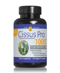 Cissus Pro 1000, 120 Veggie Caps. 100% Pure Organically Grown Cissus Quadrangularis Extract. Full 30-day Supply Rx. Max Cissus Extract Powder Capsules 1000mg Per Serving Supplement Cissus Pro 1000, 120 Veggie Caps. 100% Pure Organically Grown Cissus Quadrangularis Extract. Full 30-day Supply Rx. Max Cissus Extract Powder Capsules 1000mg Per Serving Supplement