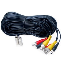 VideoSecu AV Video Audio & Power 100 Feet BNC Cable for CCTV Video Security Surveillance Camera with 2 RCA Male to BNC Female Connectors 3JG VideoSecu AV Video Audio & Power 100 Feet BNC Cable for CCTV Video Security Surveillance Camera with 2 RCA Male to BNC Female Connectors 3JG