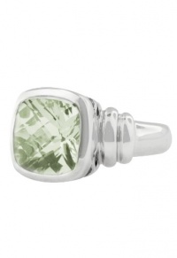 Effy Jewlery Sterling Silver Green Amethyst Ring, 5.00 TCW Ring size 7 Effy Jewlery Sterling Silver Green Amethyst Ring, 5.00 TCW Ring size 7