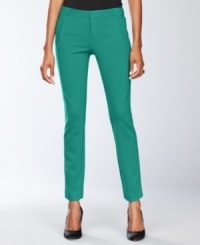 Tailored just for you, INC's petite knit pants add a substantial dose of style to any wardrobe! Tailored just for you, INC's petite knit pants add a substantial dose of style to any wardrobe!