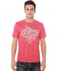 With a cool, casual graphic, this t shirt from Buffalo David Bitton instantly updates your weekend look. With a cool, casual graphic, this t shirt from Buffalo David Bitton instantly updates your weekend look.