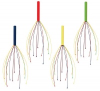 Kikkerland Color Head Massager Kikkerland Color Head Massager