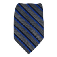 Charcoal - Royal - Black Extra Long Calvin Klein Brand Name Tie Charcoal - Royal - Black Extra Long Calvin Klein Brand Name Tie