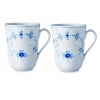 Royal Copenhagen Blue Fluted Plain Mug 2-Pack