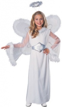 Feathered Fashions Child's Snow Angel Costume, Small Feathered Fashions Child's Snow Angel Costume, Small