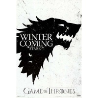 NMR PAS0285 Game of Thrones Stark Decorative Poster NMR PAS0285 Game of Thrones Stark Decorative Poster