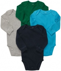 Carter's Baby Boys 4-pack Long-sleeve Bodysuits (NB-24M) Carter's Baby Boys 4-pack Long-sleeve Bodysuits (NB-24M)