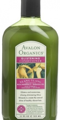 Avalon Organics Ylang Ylang Glistening Conditioner, 11-Ounce Bottle (Pack of 3) Avalon Organics Ylang Ylang Glistening Conditioner, 11-Ounce Bottle (Pack of 3)