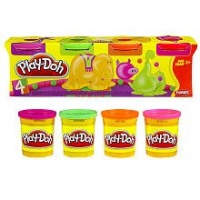 Play-Doh: 4-Pack - Neon Colors Play-Doh: 4-Pack - Neon Colors