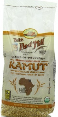 Bob's Red Mill Organic Kamut Grain, 24-Ounce (Pack of 4) Bob's Red Mill Organic Kamut Grain, 24-Ounce (Pack of 4)