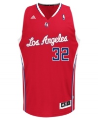 LA Clippers' Blake Griffin is an all-star player. Sport his number in this swingman jersey by adidas. LA Clippers' Blake Griffin is an all-star player. Sport his number in this swingman jersey by adidas.