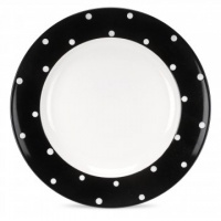 Spode Baking Days Black  Round Serving Platter
