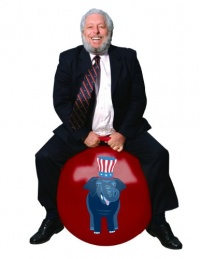 Republican GOP Adult Size Hopper Hoppity Hippity Ball: Romney Jumping Republican GOP Adult Size Hopper Hoppity Hippity Ball: Romney Jumping