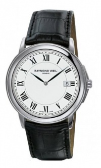 Raymond Weil Tradition White Dial Stainless Steel Mens Watch 54661-STC-00300 Raymond Weil Tradition White Dial Stainless Steel Mens Watch 54661-STC-00300