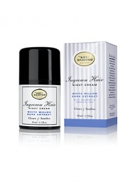 Ingrown Hair Night Cream effectively accelerates the relief of ingrown hairs and razor bumps. Therapeutic essential oils reduce inflammation, while botanical extracts rich in fruit acids improve the skin's texture. 1.7 oz. Ingrown Hair Night Cream effectively accelerates the relief of ingrown hairs and razor bumps. Therapeutic essential oils reduce inflammation, while botanical extracts rich in fruit acids improve the skin's texture. 1.7 oz.