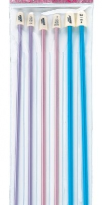 Silvalume 11191 Knitting Needles, Straight, 10-Inch Silvalume 11191 Knitting Needles, Straight, 10-Inch