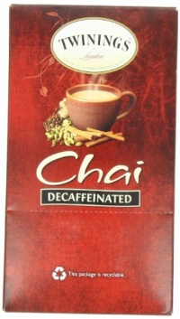 Twinings Chai Tea K Cup, Decaffeinated, 24 Count Twinings Chai Tea K Cup, Decaffeinated, 24 Count