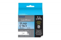 Epson LabelWorks Pearlized LC Tape Cartridge ~1/2-Inch Black on Blue (LC-4LBL9) Epson LabelWorks Pearlized LC Tape Cartridge ~1/2-Inch Black on Blue (LC-4LBL9)